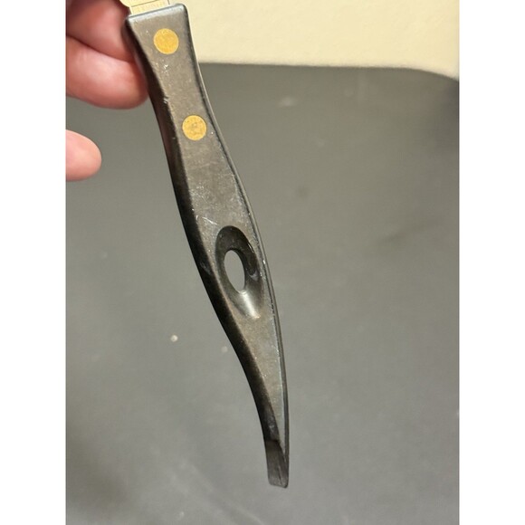 VINTAGE STANLEY STAINLESS U.S.A. 11 1/2" STRAIGHT CAKE SPATULA VERY NICE!! - Picture 3 of 5